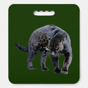 Jaguar Diablo green stadium cushion