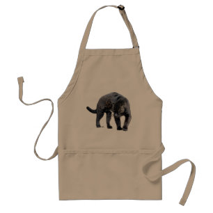 Jaguar Diablo khaki chef apron