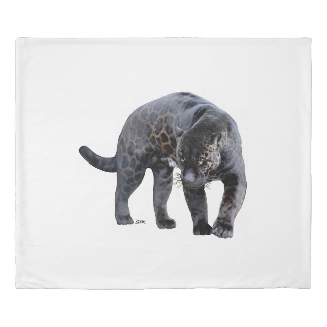 Jaguar Diablo king duvet cover (Front)