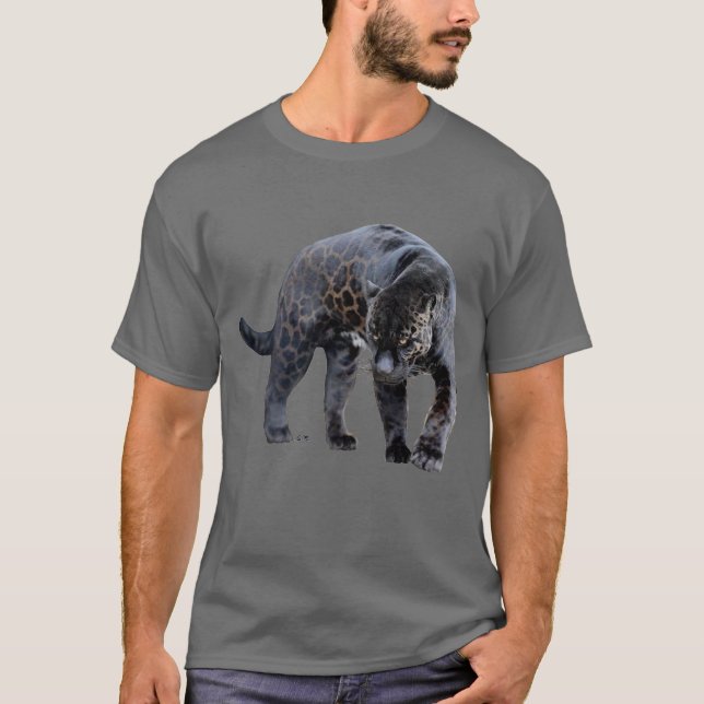 Jaguar Diablo men gray T-shirt (Front)