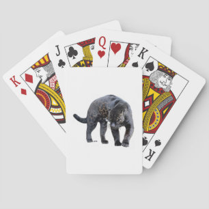Jaguar Diablo white Poker playing cards