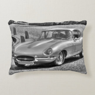 Jaguar E-Type Accent Pillow