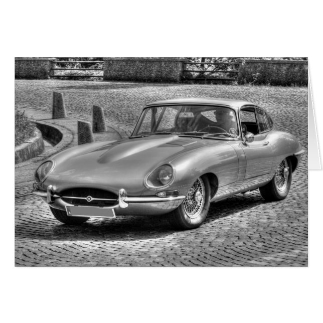 Jaguar E-Type Cards (Front Horizontal)