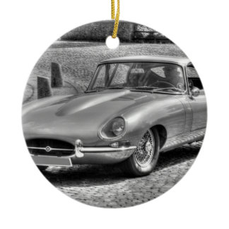 Jaguar E-Type Ceramic Ornament