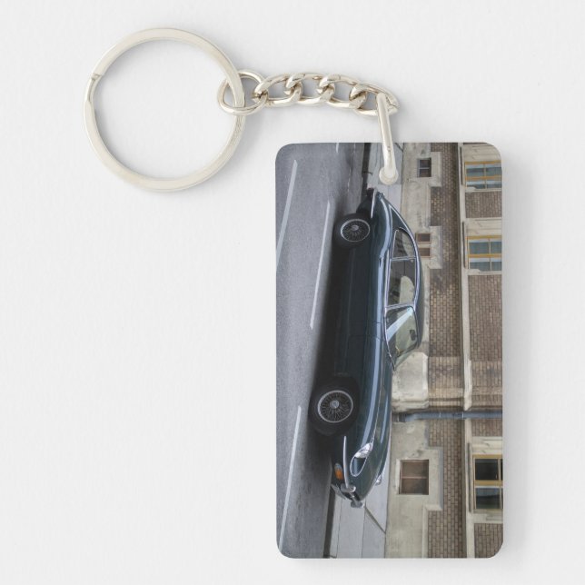 Jaguar E-Type Hardtop Keychain (Front)