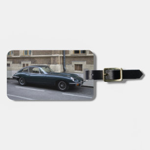Jaguar E-Type Hardtop Luggage Tag