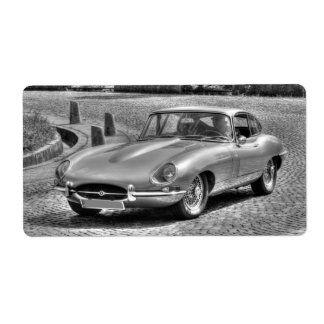 Jaguar E-Type Label