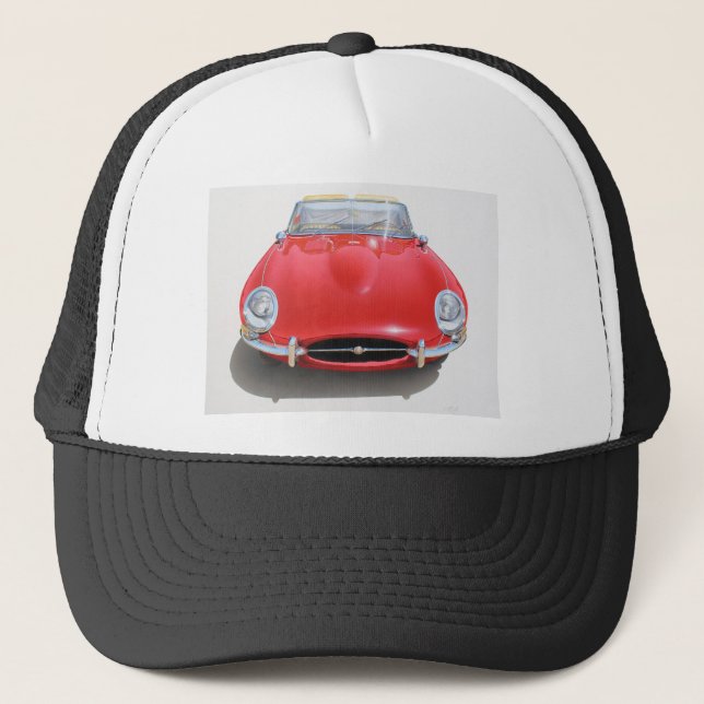 Jaguar E-Type Trucker Hat (Front)