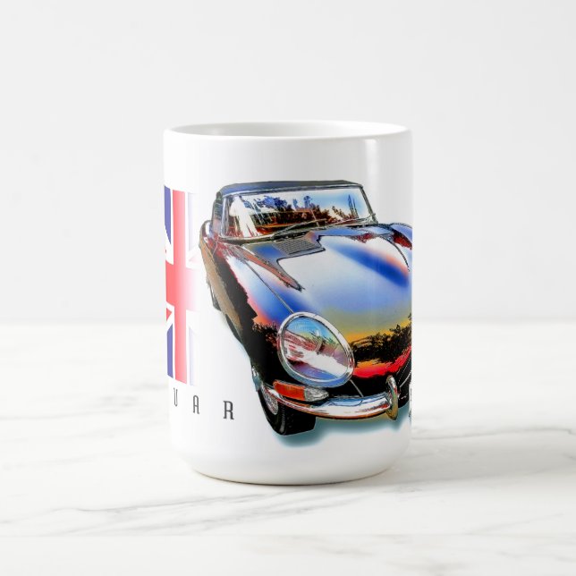 Jaguar E-type xke Coffee Mug (Center)