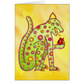 Jaguar Eating Heart (yellow wc) (Front)