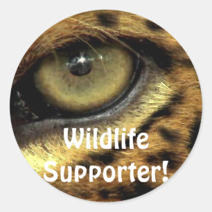 Jaguar Endangered Species Stickers