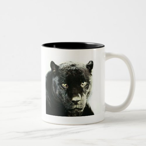 Jaguar Eyes Two_Tone Coffee Mug