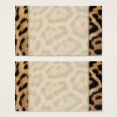 Jaguar Fur Photo Print (Front & Back)