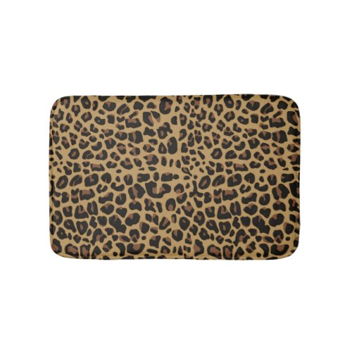 Jaguar Fur Print Bath Mat