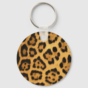 Jaguar Fur Print Keychain