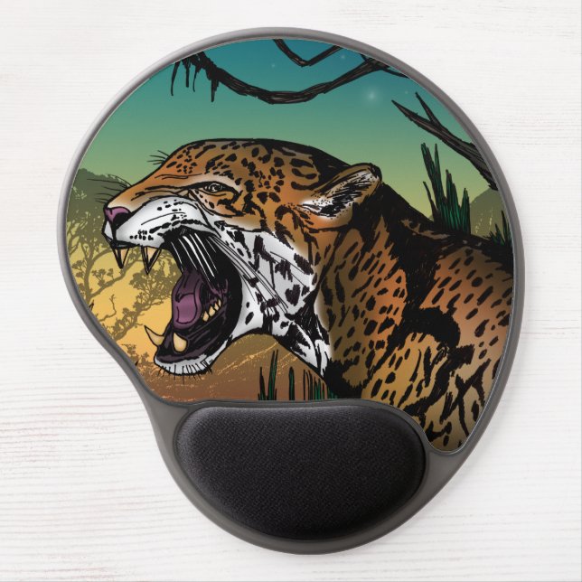 Jaguar Gel Mouse Pad (Front)