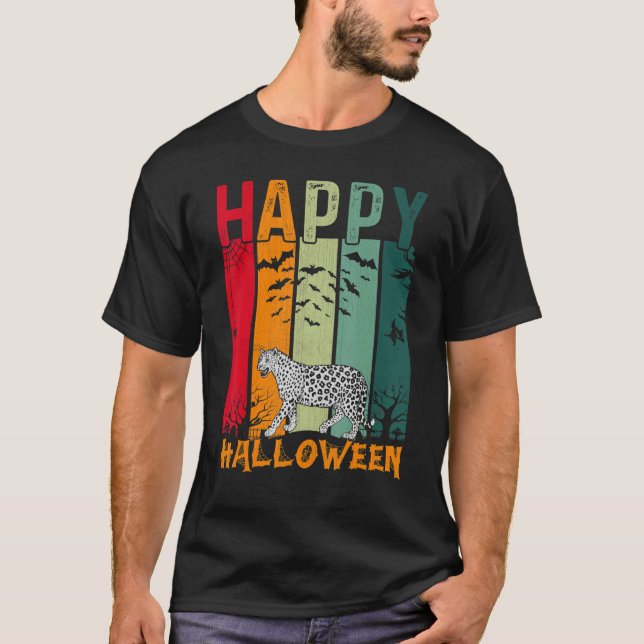 Jaguar  Girls Boys Retro Style Halloween Dinner Pa T-Shirt (Front)