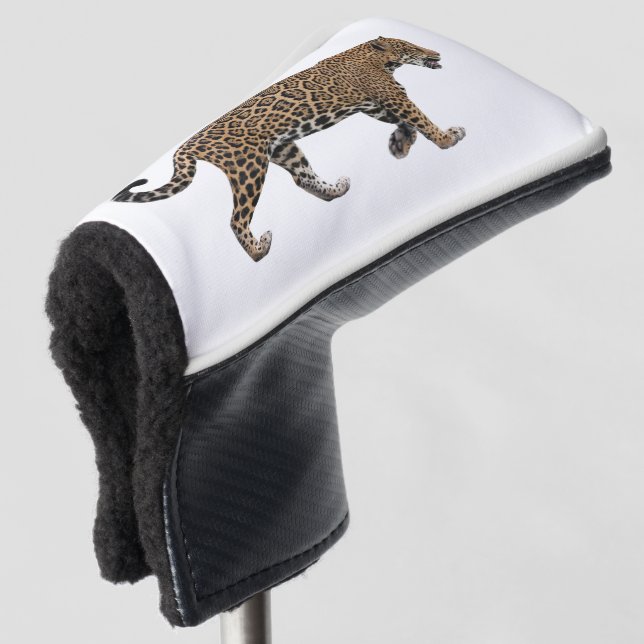 Jaguar Golf Head Cover (3/4 Front)
