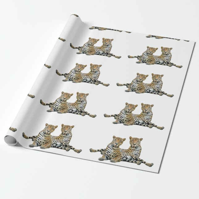Jaguar image for Wrapping Paper (Unrolled)