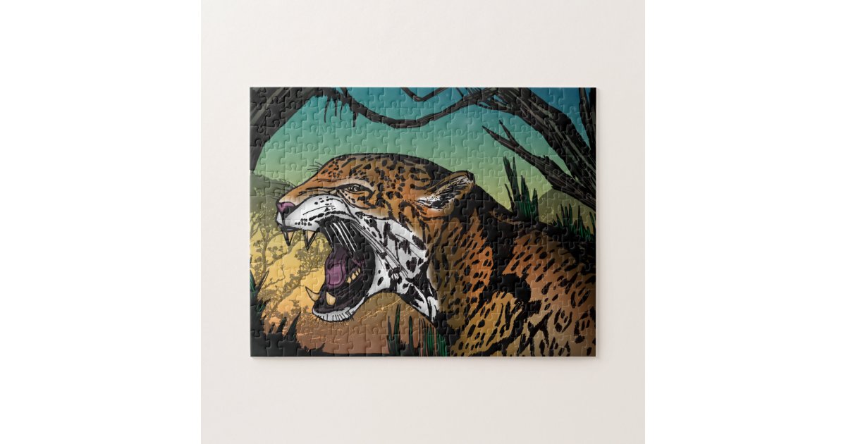 Jaguar Jigsaw Puzzle | Zazzle