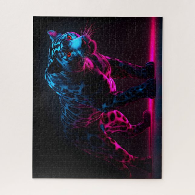 Jaguar Jigsaw Puzzle (Vertical)