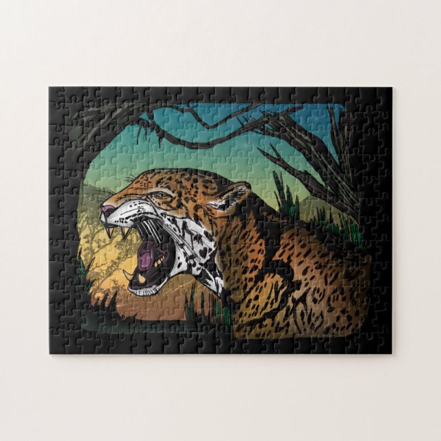 Jaguar Jigsaw Puzzle (Horizontal)