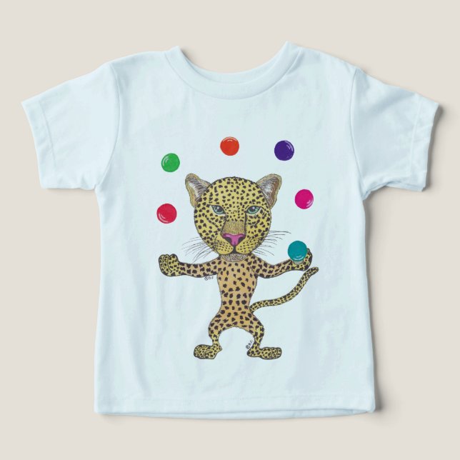 JAGUAR JUGGLING  TODDLER T-SHIRT (Design Front)
