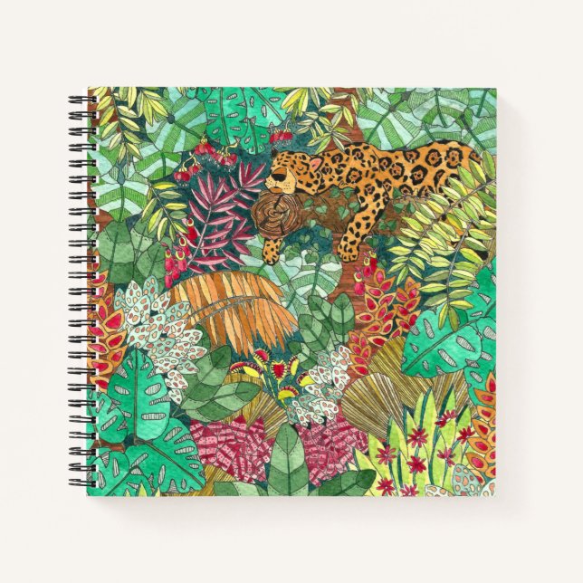 Jaguar Jungle Bullet Notebook (Front)