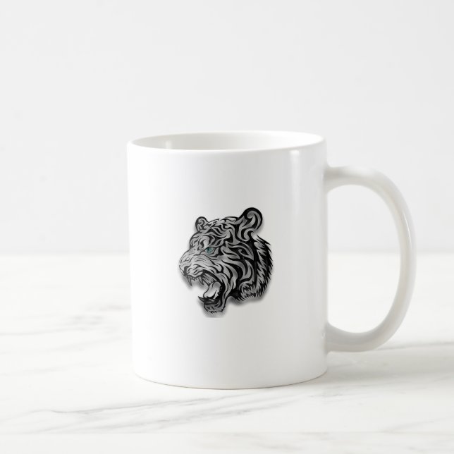 Jaguar Leopard Print  Panther Pattern Coffee Mug (Right)