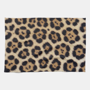 jaguar leopard texture fur skin leather animal pri kitchen towel