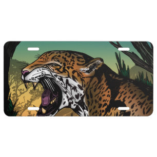 Jaguar License Plate