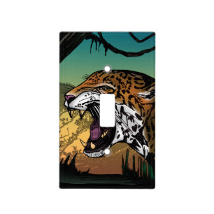 Jaguar Light Switch Cover