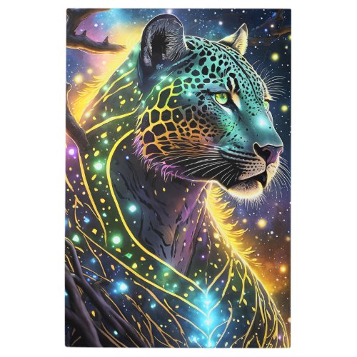 Jaguar Majesty Metal Art