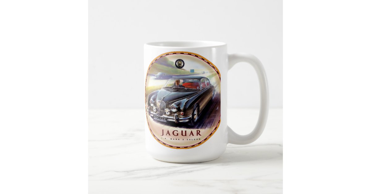 Jaguar Mark 2 Saloon Cars Coffee Mug Zazzle Com