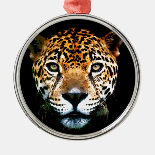 Jaguar Metal Ornament