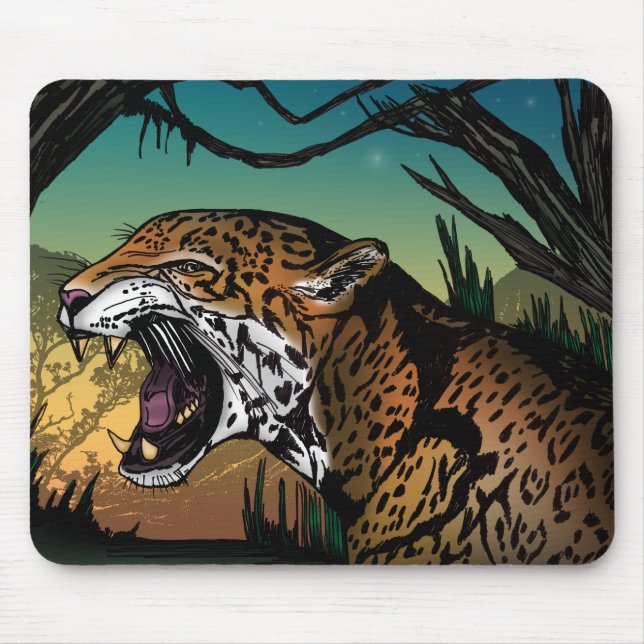 Jaguar Mouse Pad (Front)