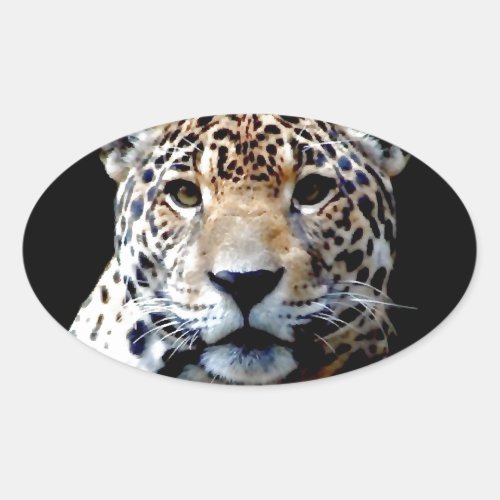 Jaguar Oval Sticker