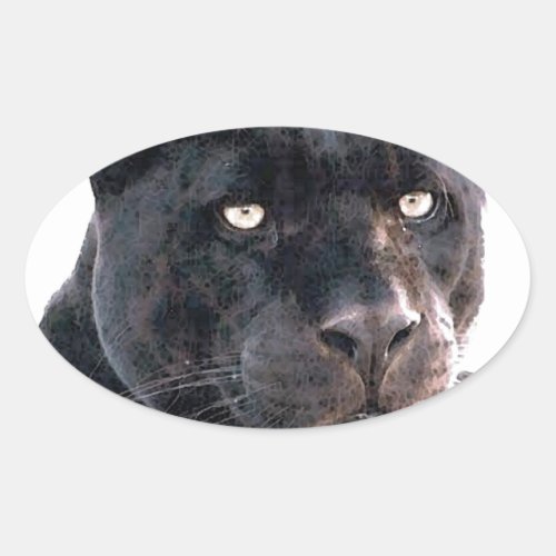 Jaguar Oval Sticker