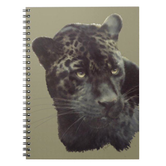Jaguar painting notebook (Front)