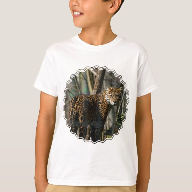 Jaguar Photo Kid's T-Shirt (Front)