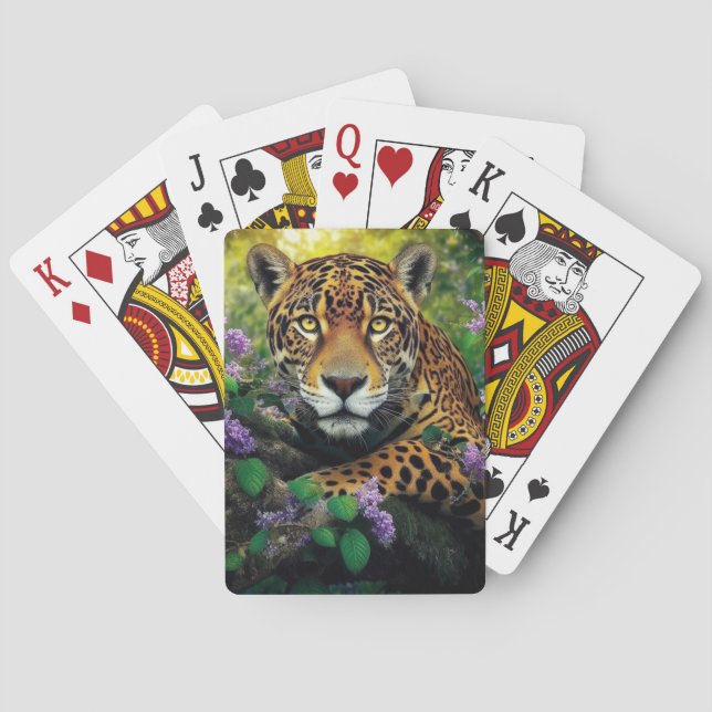 Jaguar  poker cards (Back)