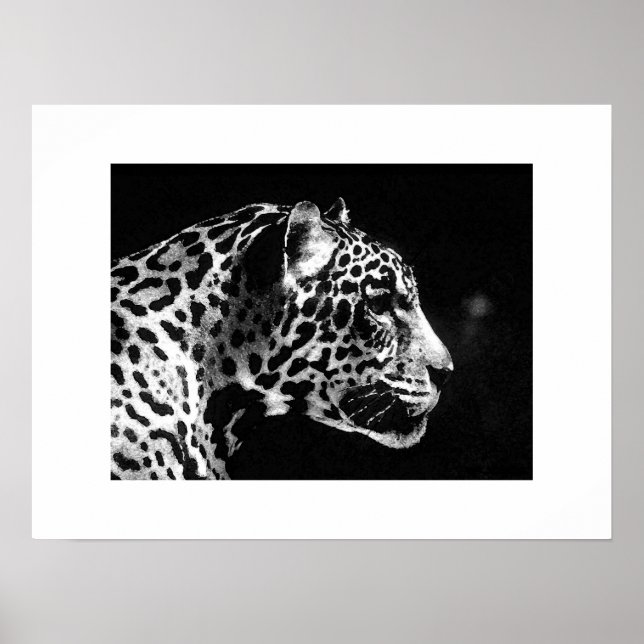 Jaguar Pop Art Poster Print - Jaguar Posters (Front)
