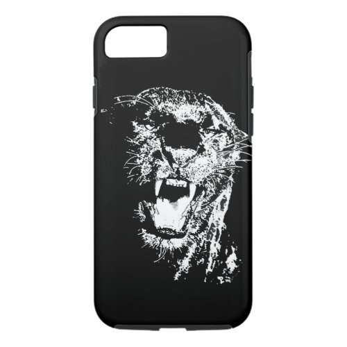 Jaguar Pop Art Tough iPhone 7 Case