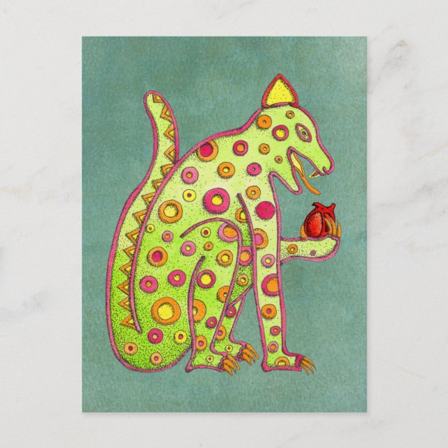 Jaguar Postcard Template 1 (Front)