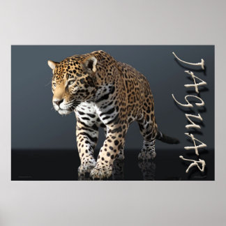 Jaguar Power Poster -36x24 -other sizes available