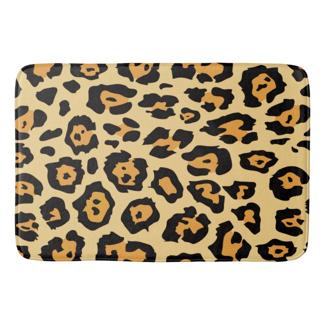 jaguar print bath mat (Front)