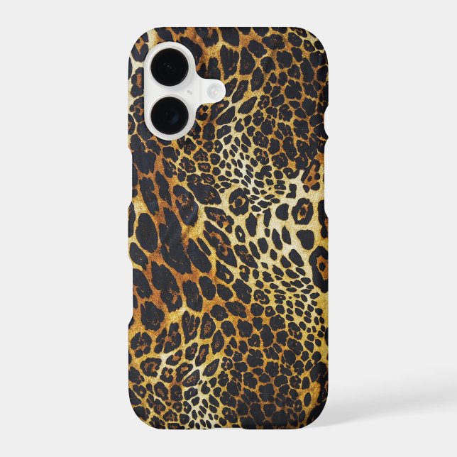 Jaguar Print Iphone Case (Back)