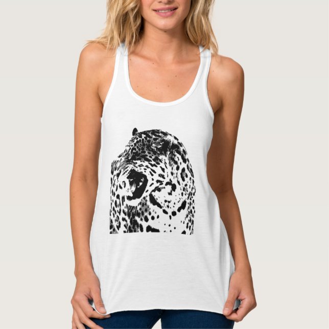 Jaguar Roaring Tank Top (Front)