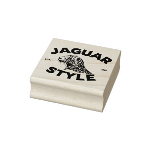 Jaguar Rubber Stamp
