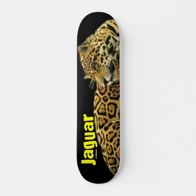 Jaguar Skateboard Deck (Front)